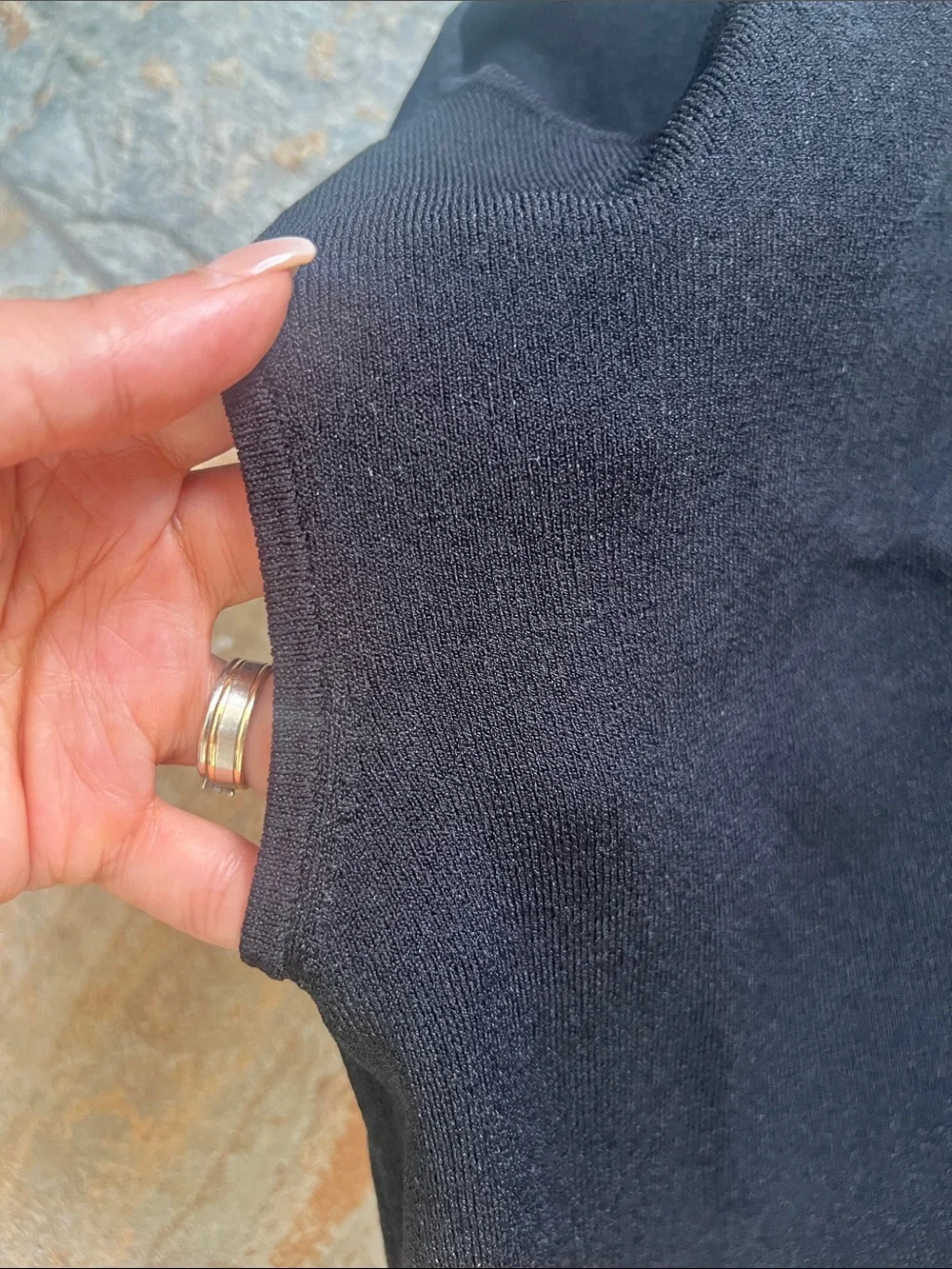 Ann Taylor Black Sleeveless Shift Dress - Picture 3 of 5